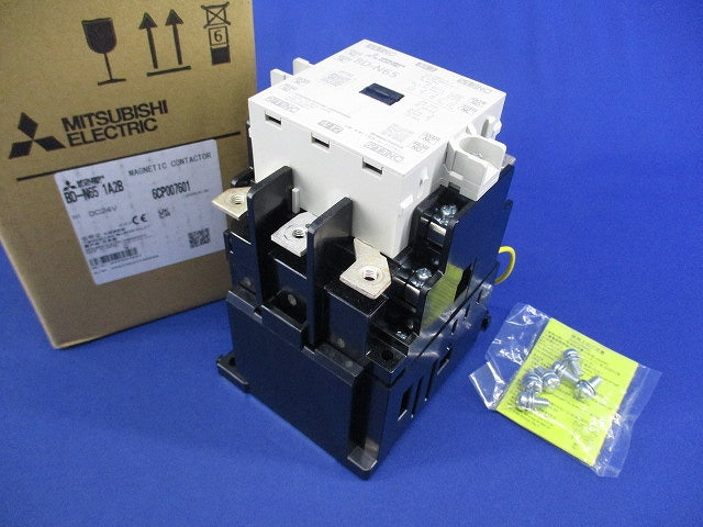 電磁接触器 DC24V操作 主回路b接点形 補助接点1a2b BD-N65