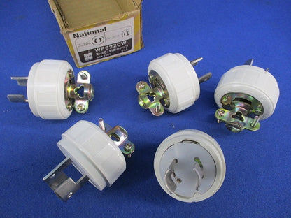 引掛キャップ 2P20A(5個入)(ミルキーホワイト) WF6220W