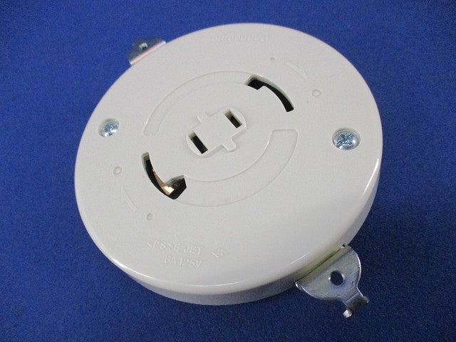 コンセント付引掛埋込ローゼット(5個入) WG6420