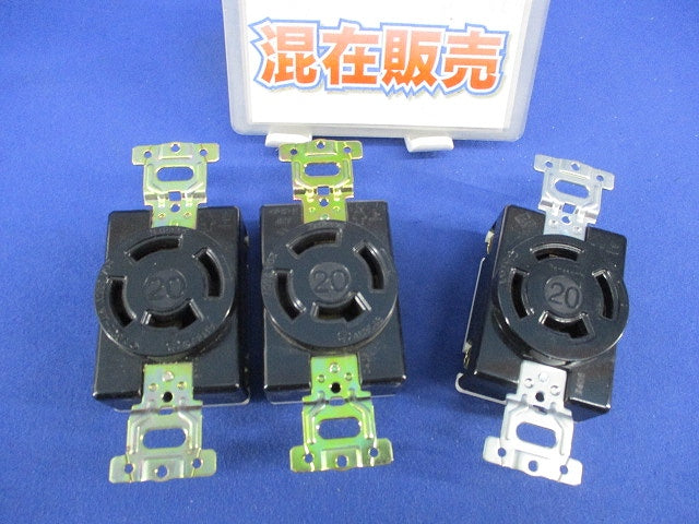 引掛埋込コンセントセット(混在3個入) WF2420K他