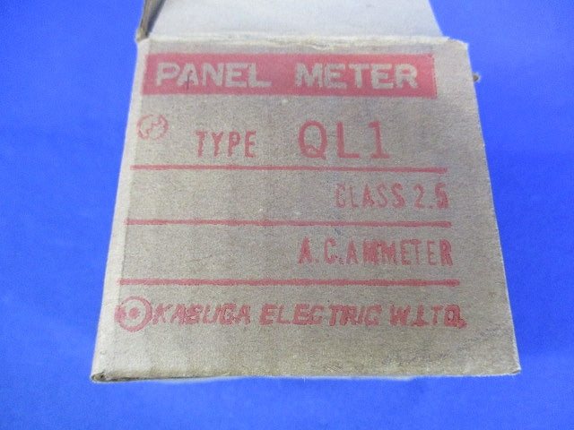 パネルメーター 交流電流計 QL-1