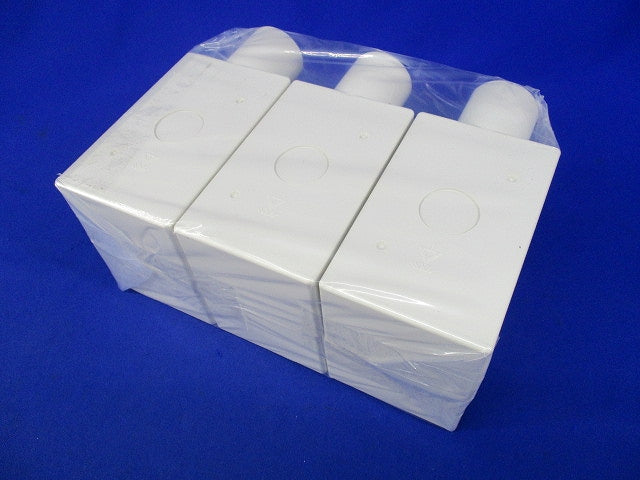 露出スイッチボックス(6個入)(ミルキーホワイト) SW150