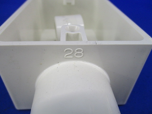 露出スイッチボックス(6個入)(ミルキーホワイト) SW150