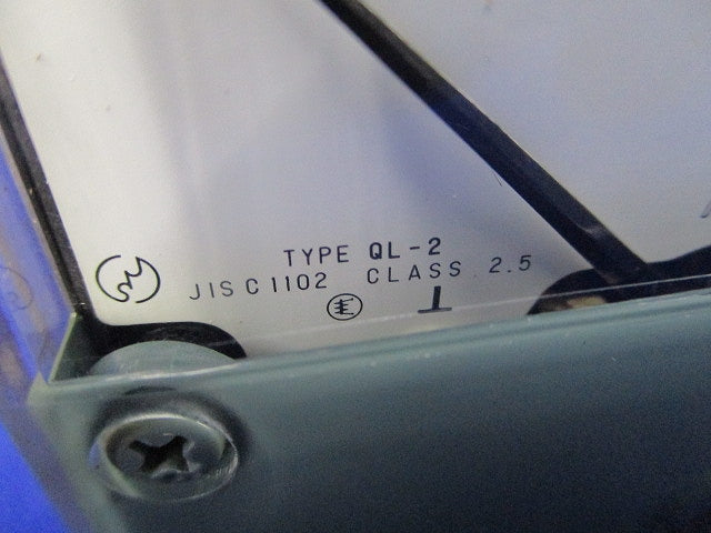 パネルメーター 交流電流計(汚れ有) QL-2