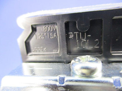 組端子台 ネジアップ式 4極 レール付 800V 15A(4組入) TU-10L2