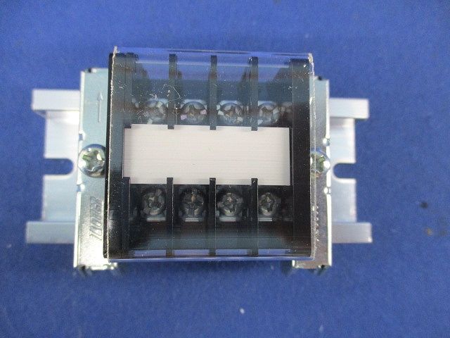 組端子台 ネジアップ式 4極 レール付 800V 15A(4組入) TU-10L2