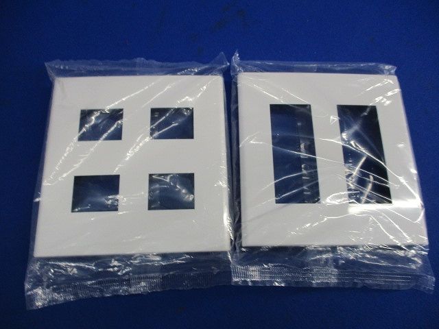 コンセントプレートセット(混在11個入)(ホワイト) WTF8007他