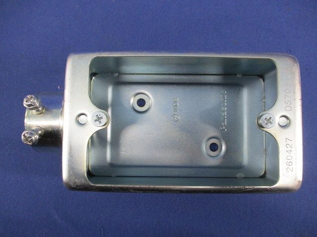 ねじなし露出スイッチボックス1コ用 DS70311K
