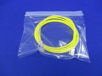 CAT 6 T568B 2m(6.6ft) 極細LANケーブル 黄 UTP28SP2MYL