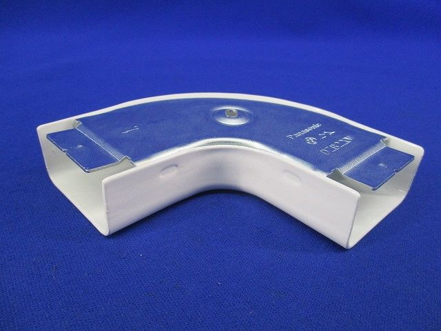 メタルモールフラットエルボB型(4個入)ホワイト DZB220W