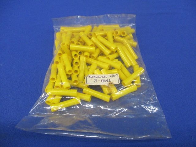 絶縁被覆付圧着スリーブ(100個入)(黄) TMB-2