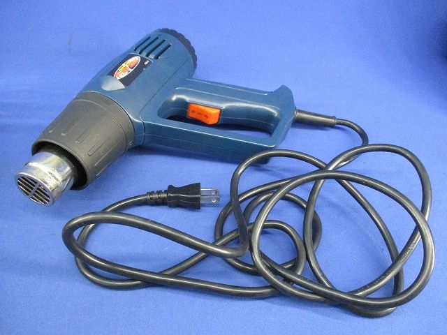 ヒートガンセット 熱風機 温度調節機能付 ノズル スクレーパ ケース付(動作確認OK) F226-Z1