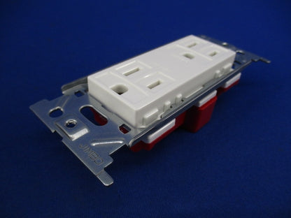 埋込アースターミナル付接地ダブルコンセント(4個入) JEC-BN-55GE