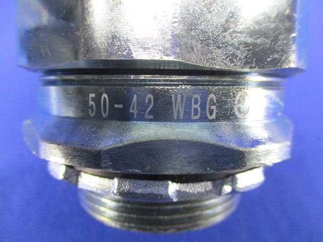 防水プリカ用コネクタ WBG50-42