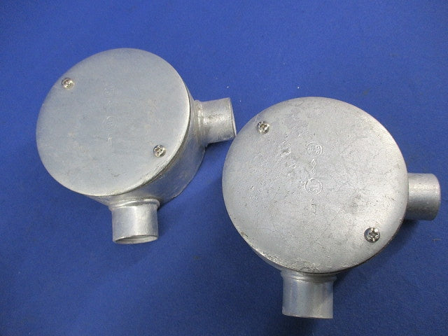 防水丸型露出ボックス(混在3個入)(亜鉛) H1SLSZ他