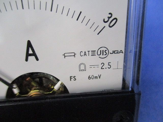 角形計器 直流電流計・直流電圧計 PMK-60C