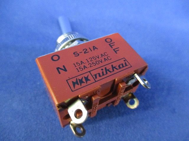 小形トグルスイッチ(3個入) S-21A