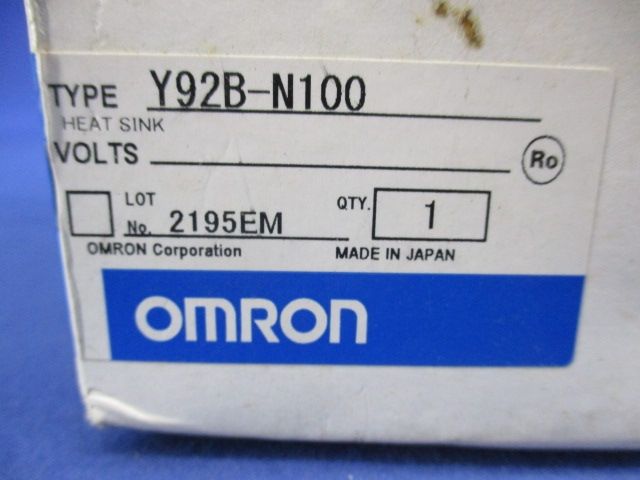 ソリッドステート･リレー用放熱器 Y92B-N100