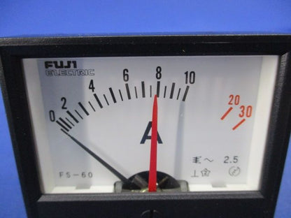 過負荷目盛付交流電流計(未使用品) FS-60