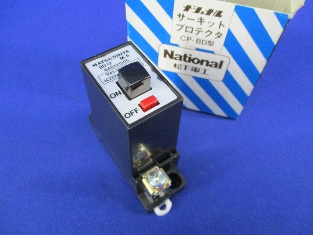 サーキットプロテクタ回路保護器1P制御盤用マイクロブレーカ スイッチ BD12