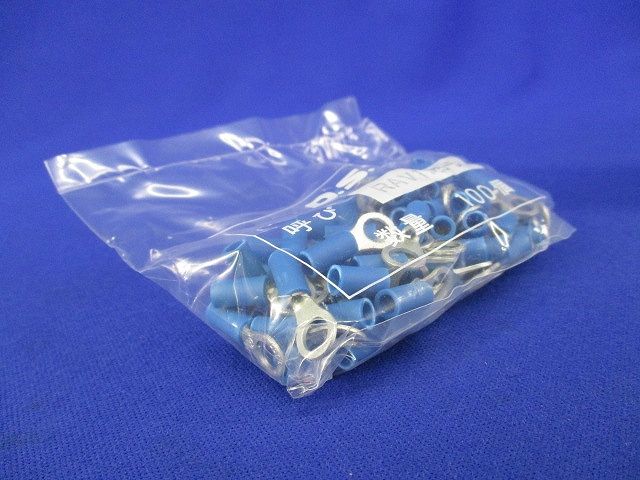 絶縁被覆付圧着端子(100個入×5計500個入) RAV1.25-5