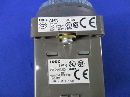 φ30 丸形LED照光パイロットライト(AC200/220V・緑) APN126DNG