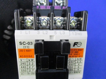 電磁開閉器400V SC-03