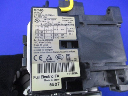 可逆形電磁開閉器200V SW-03RM