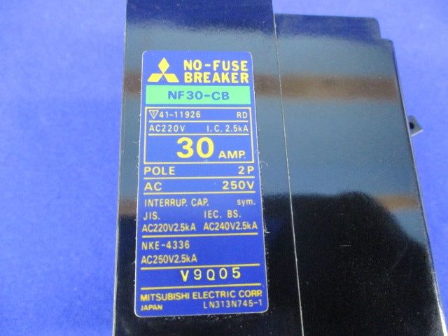 ノーヒューズブレーカ2P30A(ジャンク品) NF30-CB
