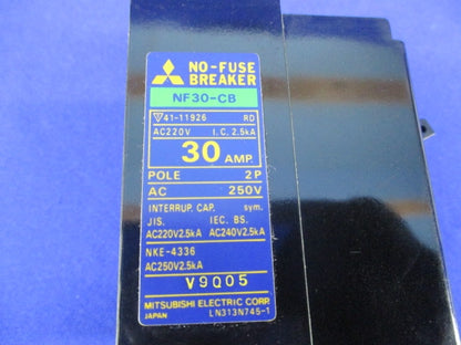 ノーヒューズブレーカ2P30A(ジャンク品) NF30-CB