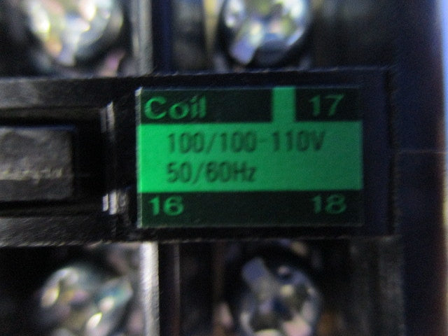 電磁開閉器(補助接点2a1b×2)100V SRC3938-06M/X