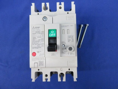 漏電遮断器3P3E20A NV63-HV