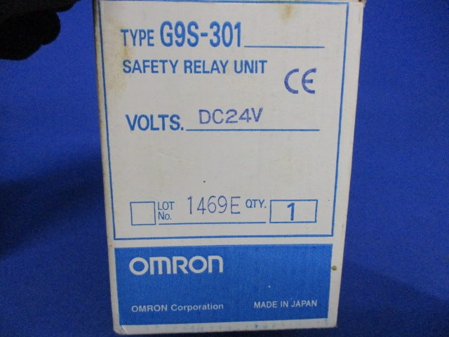 セーフティ・リレーユニット G9S-301
