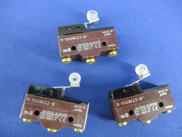 ベーシックスイッチ(3個入) X-10GW22-B
