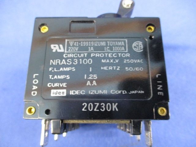 サーキットプロテクタ 1A NRAS3100
