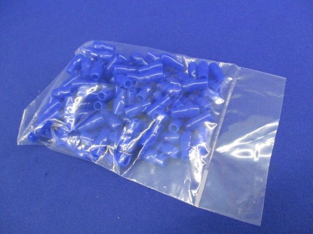 端末キャップ(100個入×5計500個入)アオ V-3.5