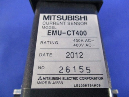 省エネ支援機器 分割形電流センサ AC400A EMU-CT400