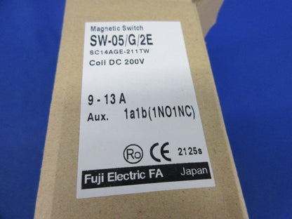 電磁開閉器9-13ADC200V SW-05/G/2E
