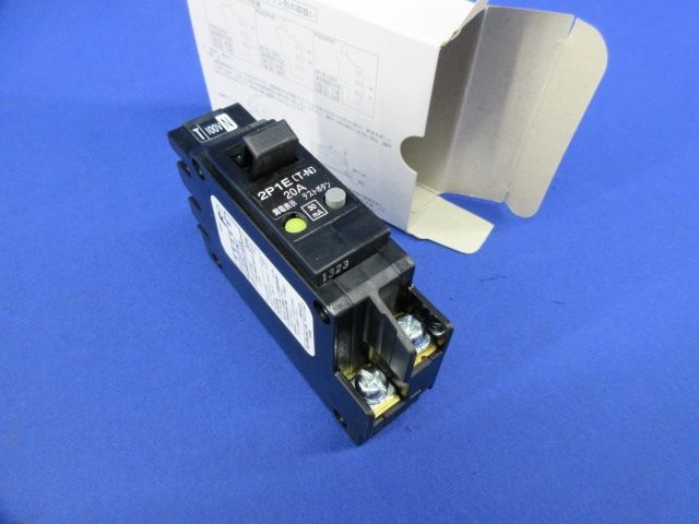 漏電遮断器2P1E20A FG52PNT
