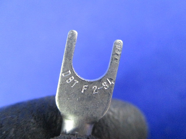 銅線用裸圧着端子角先開形端子(F形)(100個入×3計300個入) F2-S4