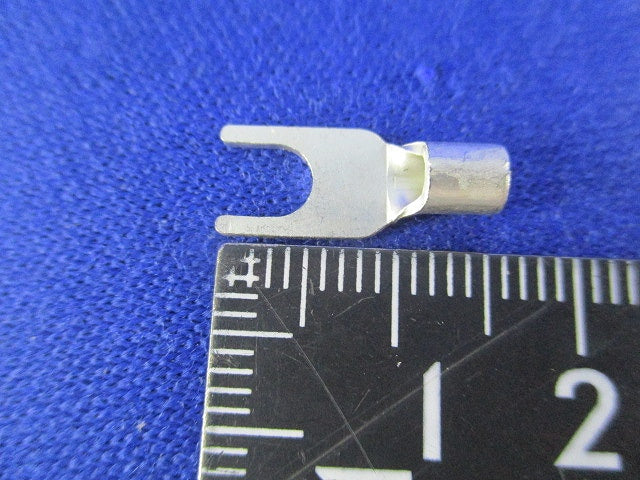 銅線用裸圧着端子角先開形端子(F形)(100個入×3計300個入) F2-S4