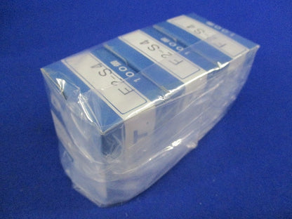 銅線用裸圧着端子角先開形端子(F形)(100個入×3計300個入) F2-S4