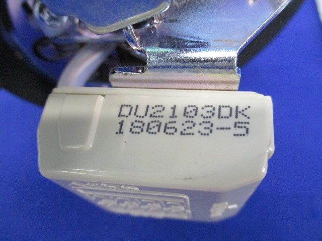 住宅用 F型アップコン 丸型 電話用モジュラジャック(ダークブラウン) DU2103DK