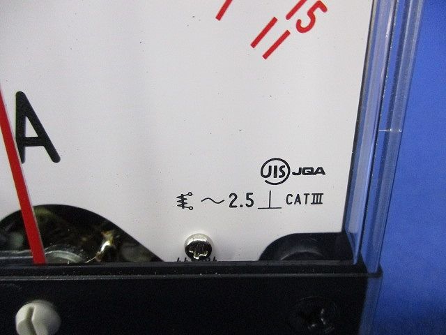 角形指示計器 交流電流計 PSK-80C