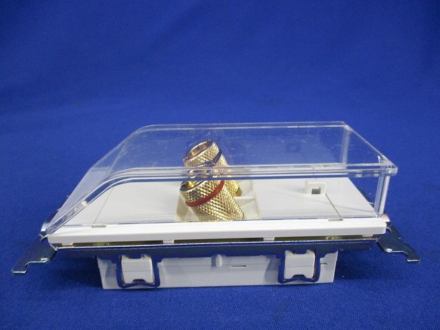 埋込スピーカターミナル(1対用)(ホワイト) WTN4101W