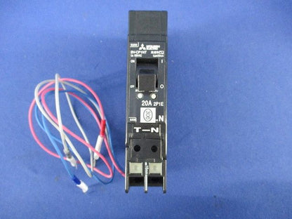 漏電遮断器2P1E20A(テプラ痕有) BV-CP1NT