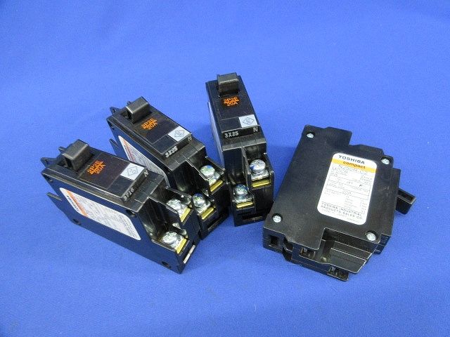 ノーヒューズ遮断器 コンパクト型2P2E20A(4個入) NJ50R-C2