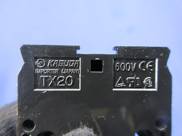 レール式端子台(20個入) TX20