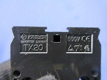 レール式端子台(20個入) TX20