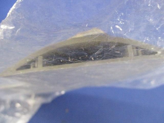 平面まがり特４号(5個入)(グレー)(色褪せ有) GBM-41